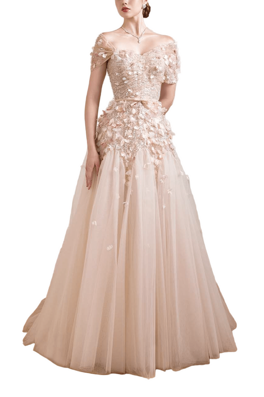 BLOOMING ELEGANCE BALL GOWN