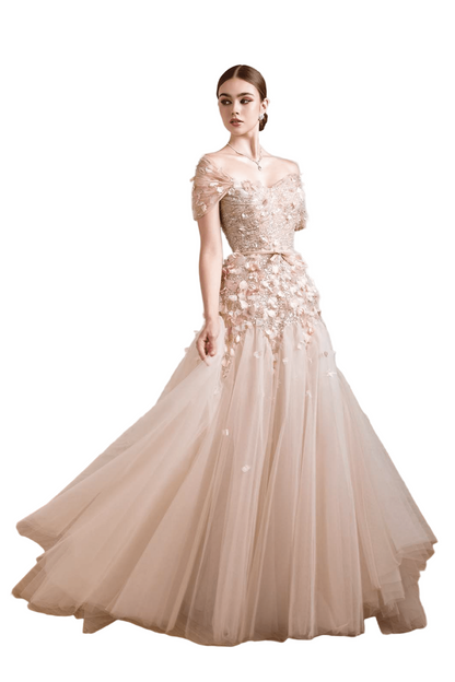 BLOOMING ELEGANCE BALL GOWN