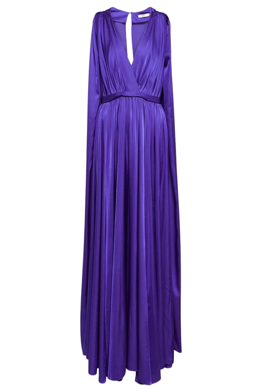 BRIDAL CHIFFON CAPE GOWN