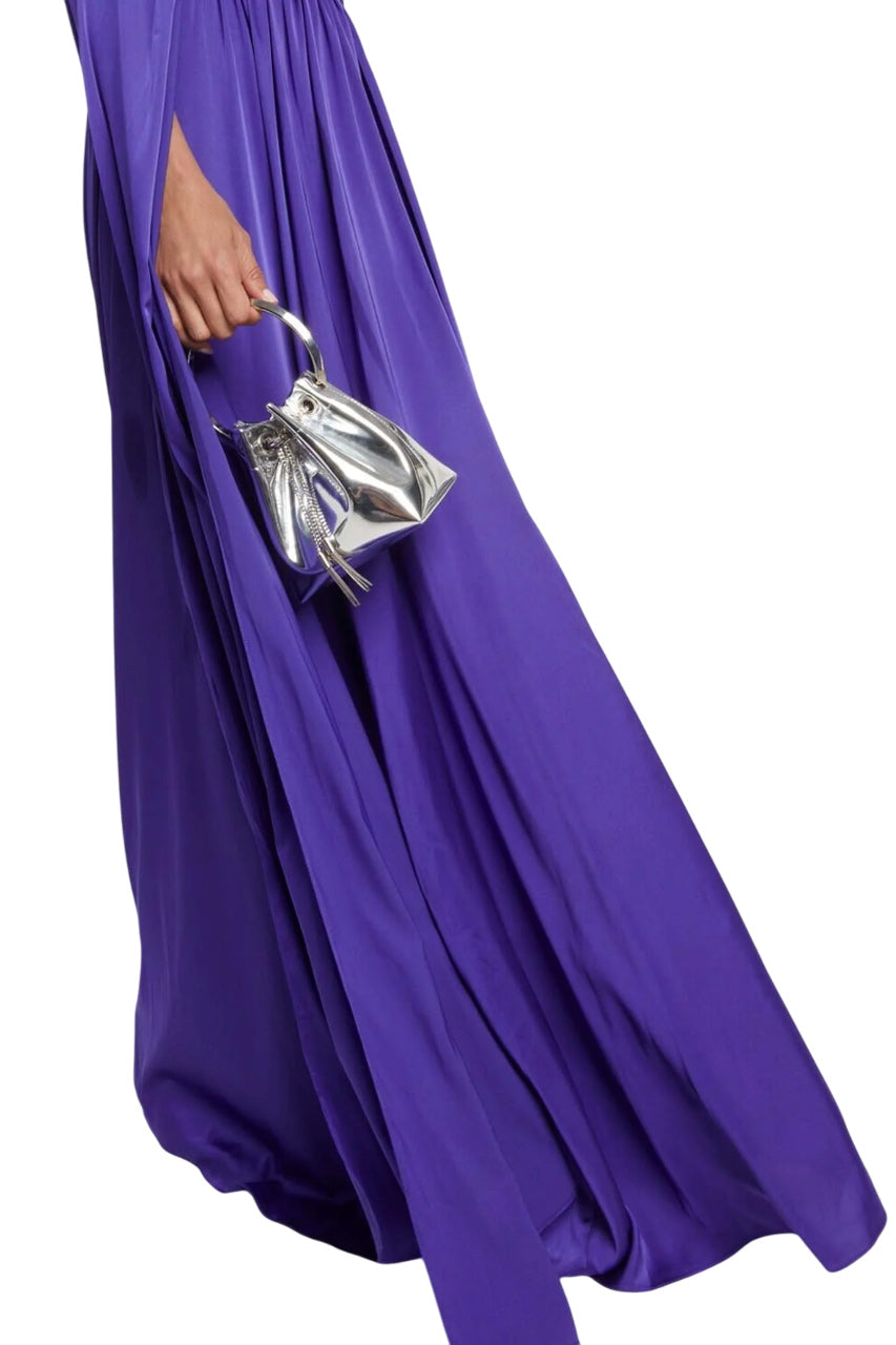 BRIDAL CHIFFON CAPE GOWN