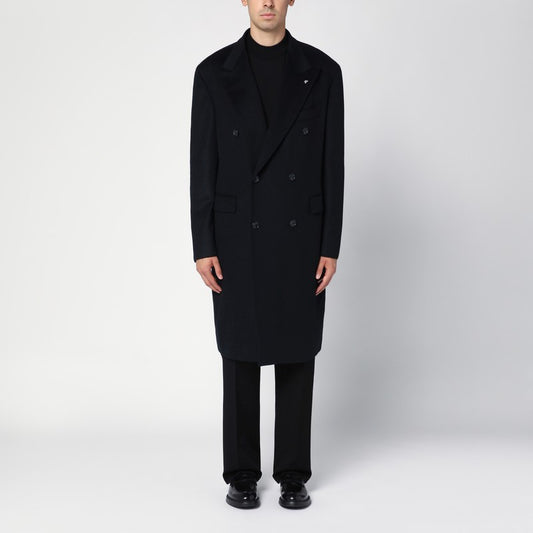 Blue London Double-breasted Coat