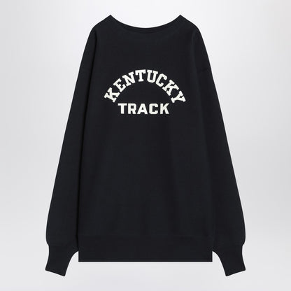 Navy Blue Sweatshirt True To Archive Reverse Weave