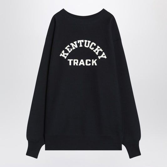 Navy Blue Sweatshirt True To Archive Reverse Weave