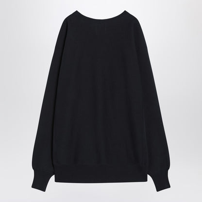 Navy Blue Sweatshirt True To Archive Reverse Weave