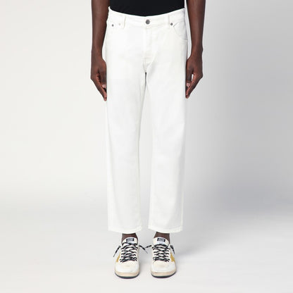 White Cotton Trousers