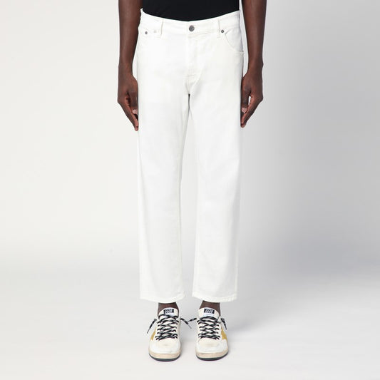 White Cotton Trousers