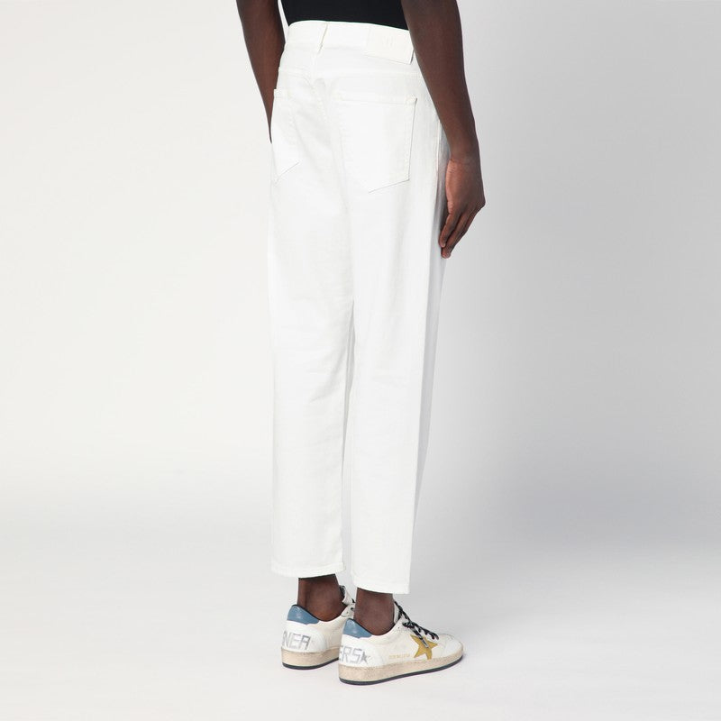 White Cotton Trousers