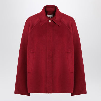 Camila Jacket In Burgundy Wool