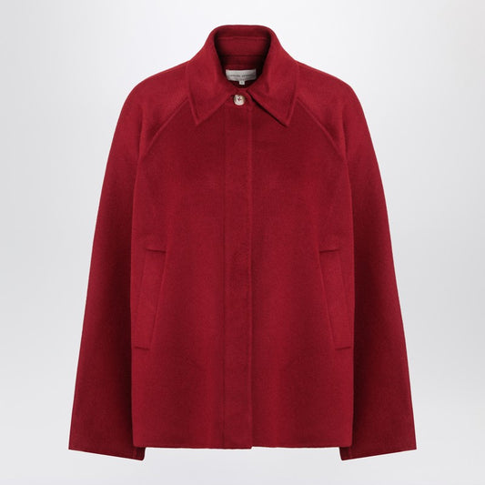 Camila Jacket In Burgundy Wool