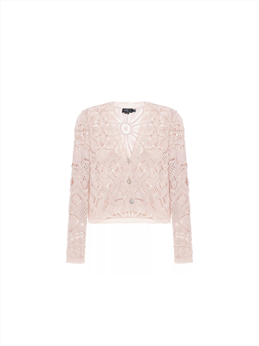FLOWER CROCHET JACKET