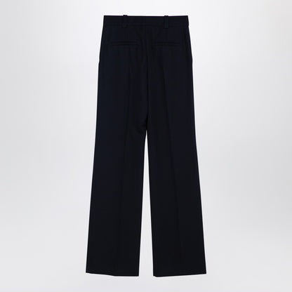 Blue Wool Trousers
