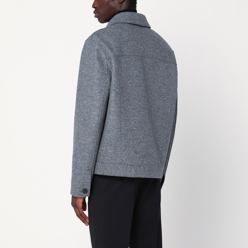 Light grey wool jacket
