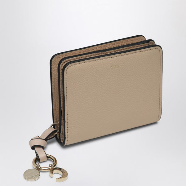 Alphabet Wallet Cement Pink