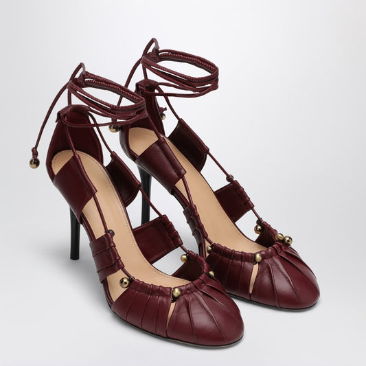 Decolleté Luna Bordeaux