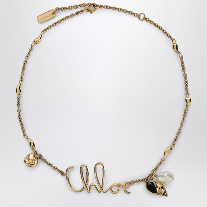 Chloé Iconic Necklace With Shells Charms