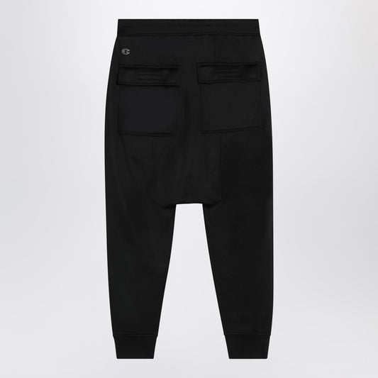 Black Prisoner Drawstring joggers