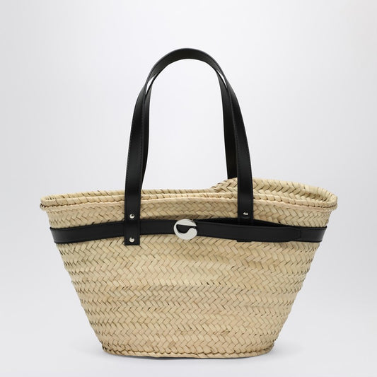 Palm Medium Raffia Shopping Bag