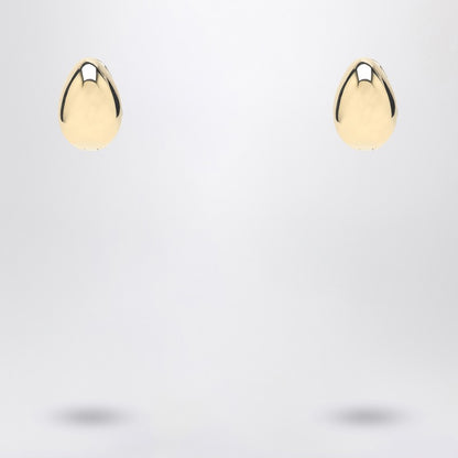 Gold C Logo Earrings