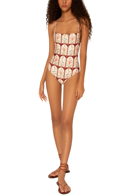 CAOBA GARZA ONE PIECE SWIMSUIT