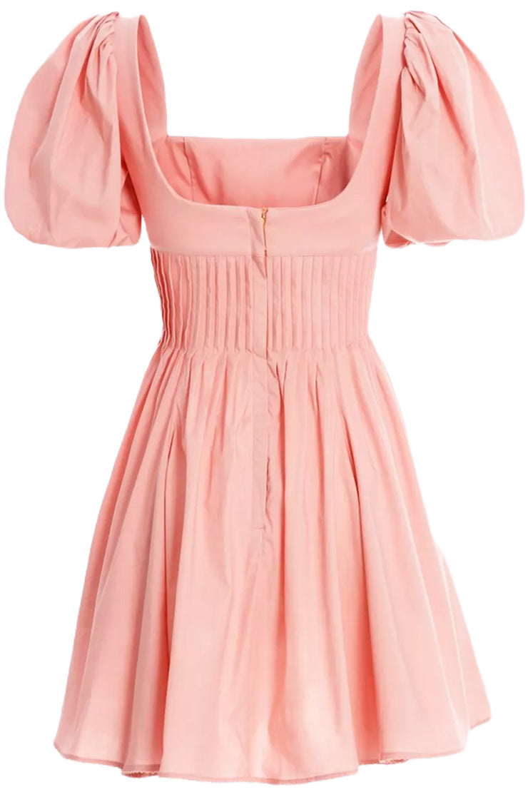 CARAMELO GARZA PINK MINI DRESS