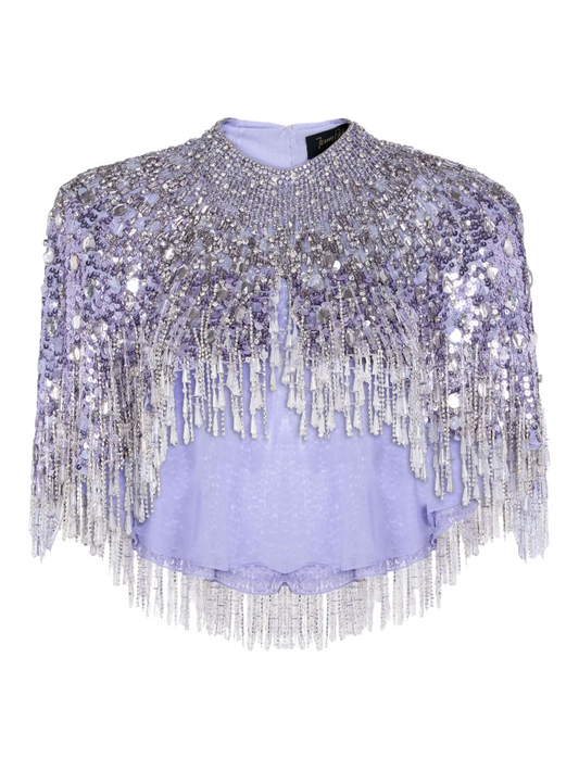 CHANTELLE FRINGED CAPELET