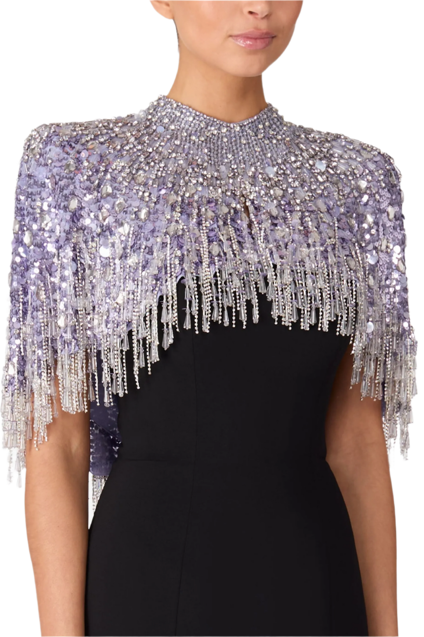 CHANTELLE FRINGED CAPELET
