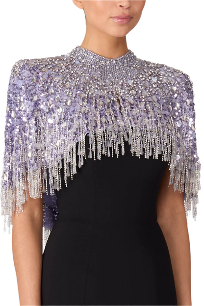 CHANTELLE FRINGED CAPELET