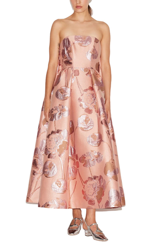 CHERYL MIDI DRESS JAQUARD