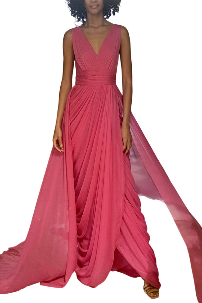 CHIFFON GOWN