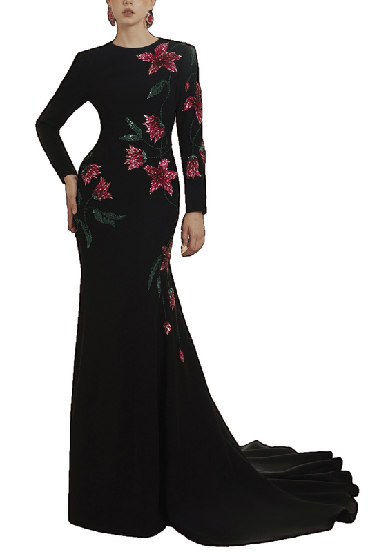 CLAIRE CREPE DRESS
