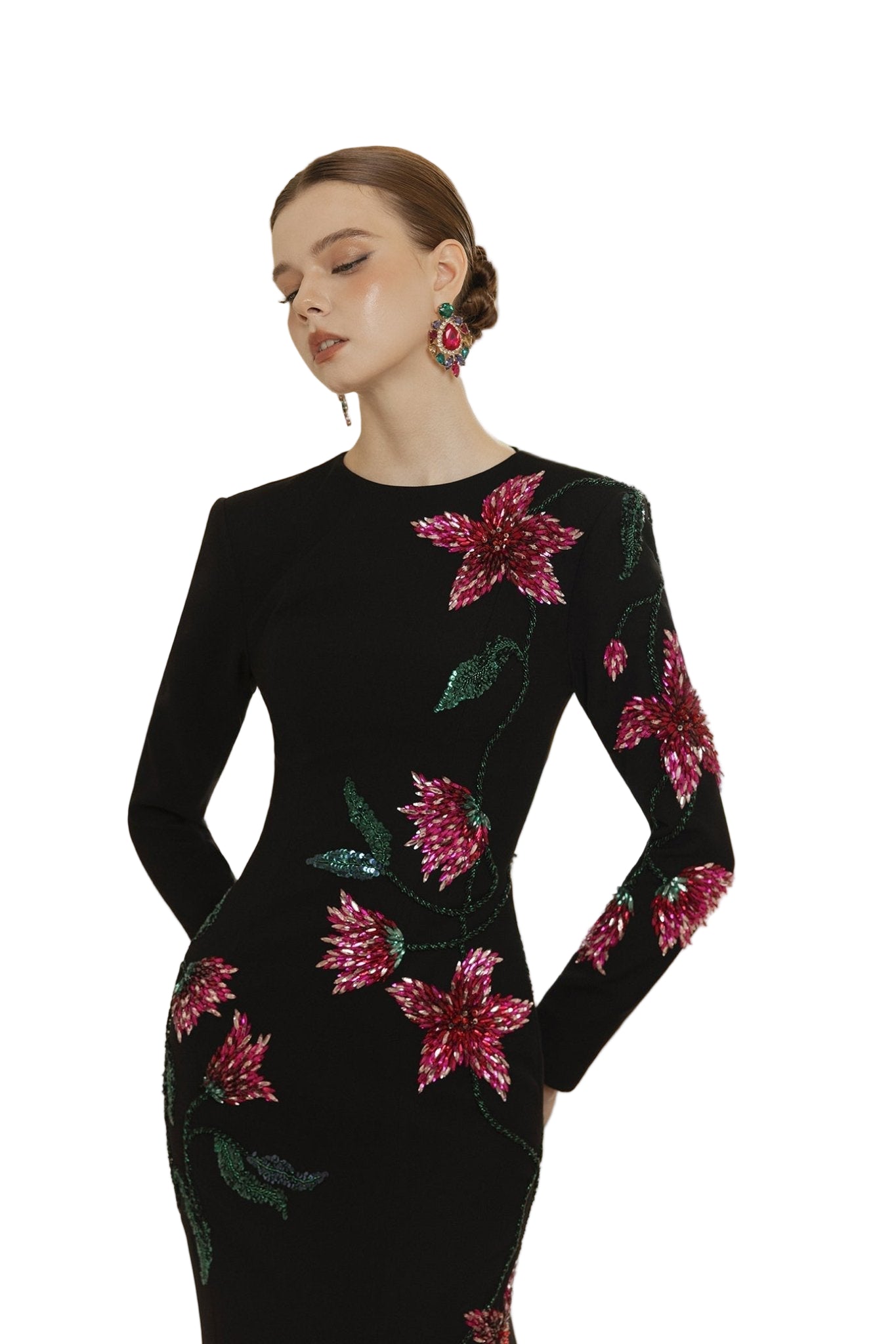CLAIRE CREPE DRESS