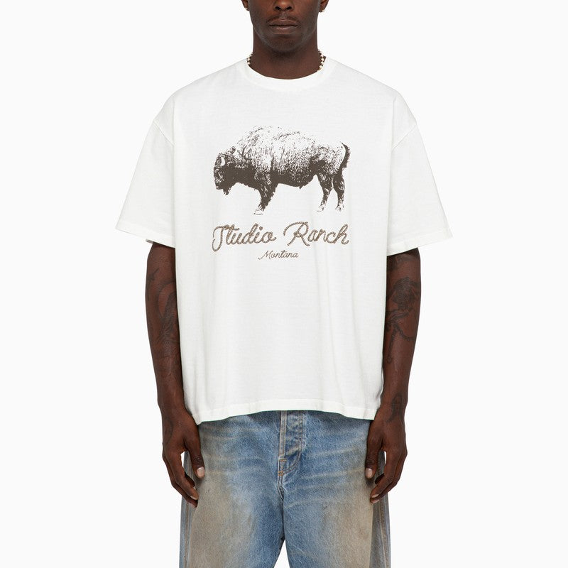 White Studio Ranch Big Buffalo T-Shirt