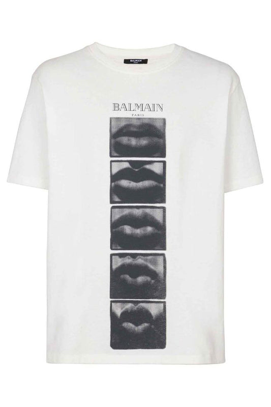 Lips Print T-Shirt