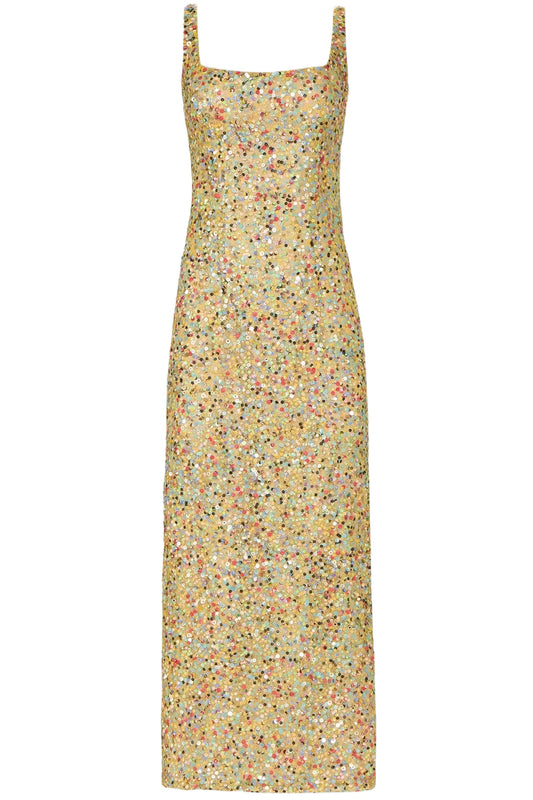 DASHA SEQUIN MEDLEY DRESS