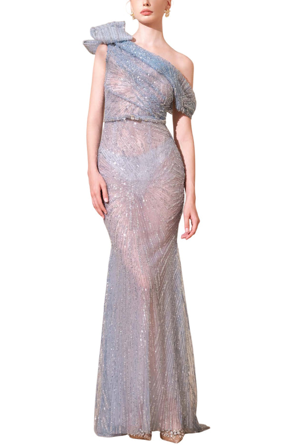 DELICATE BLUE GOWN