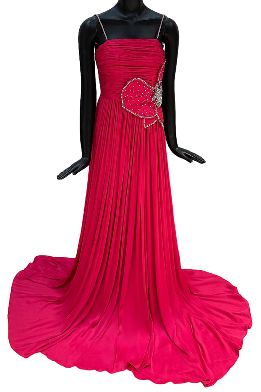 DRAPE PINK DRESS