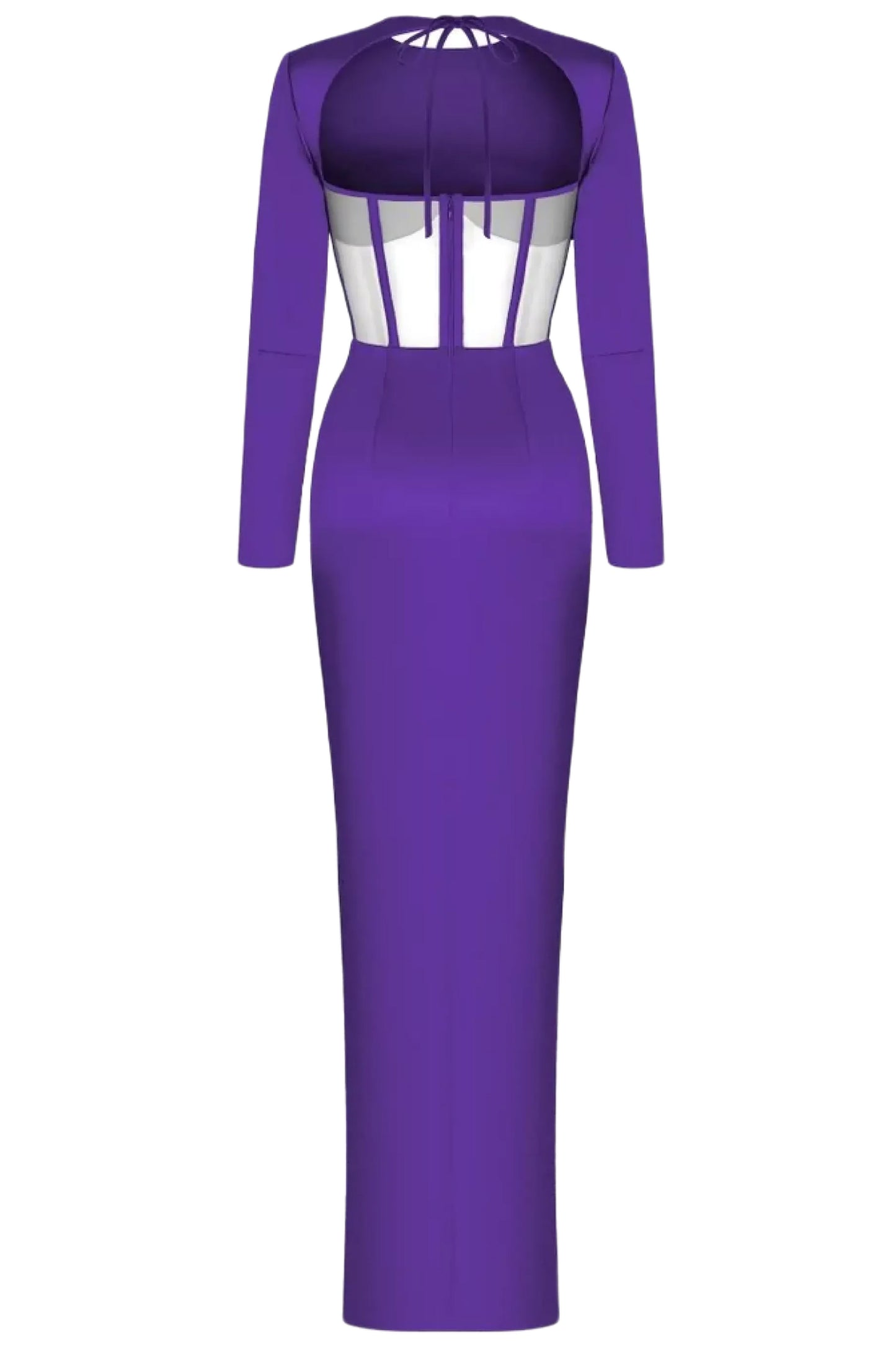 DRAPED CORSET GOWN