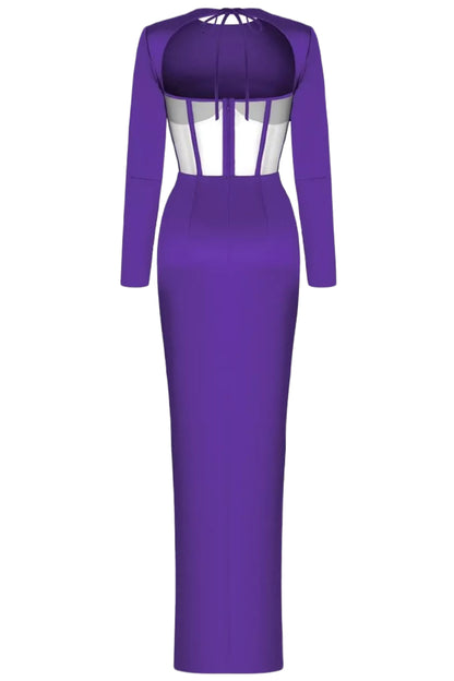 DRAPED CORSET GOWN