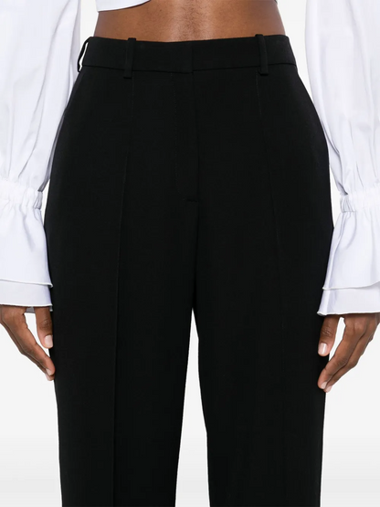 TAILORED GRAIN DE POUDRE TROUSERS