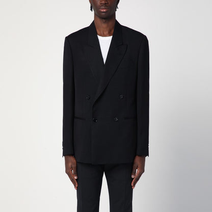 Black Double-breasted Jacket