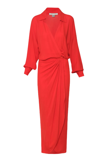 EL OASIS WRAP DRESS