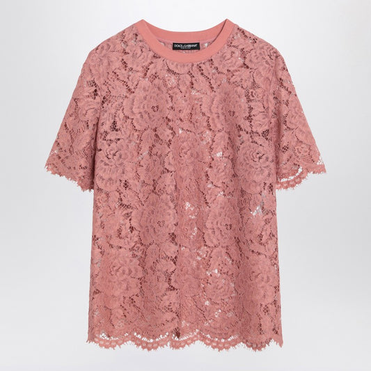 Pink Lace T-shirt