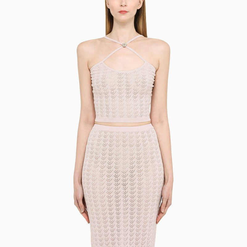 Pink Criss-Cross Top