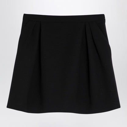 Mini Wrap Skirt In Pied De Poule