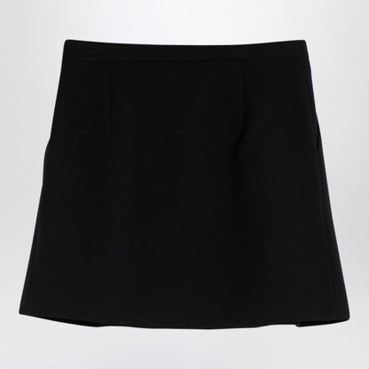 Mini Wrap Skirt In Pied De Poule