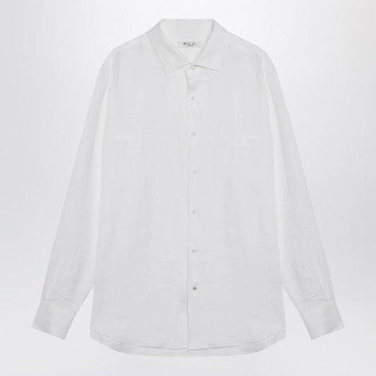 White linen shirt