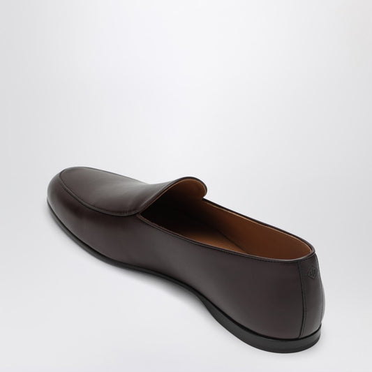 Anton Walk loafers in coffee-colored leather