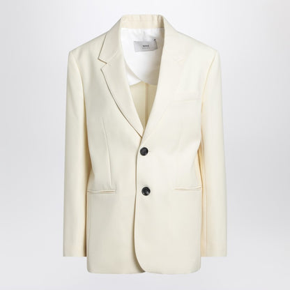 Butter-coloured Wool Jacket