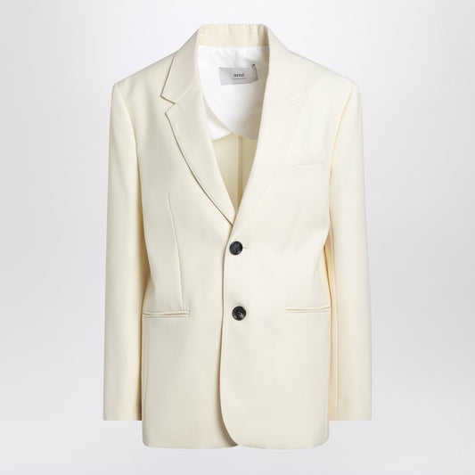Butter-coloured Wool Jacket