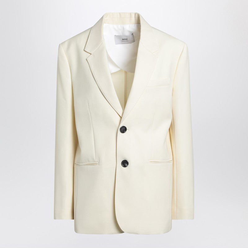Butter-coloured Wool Jacket